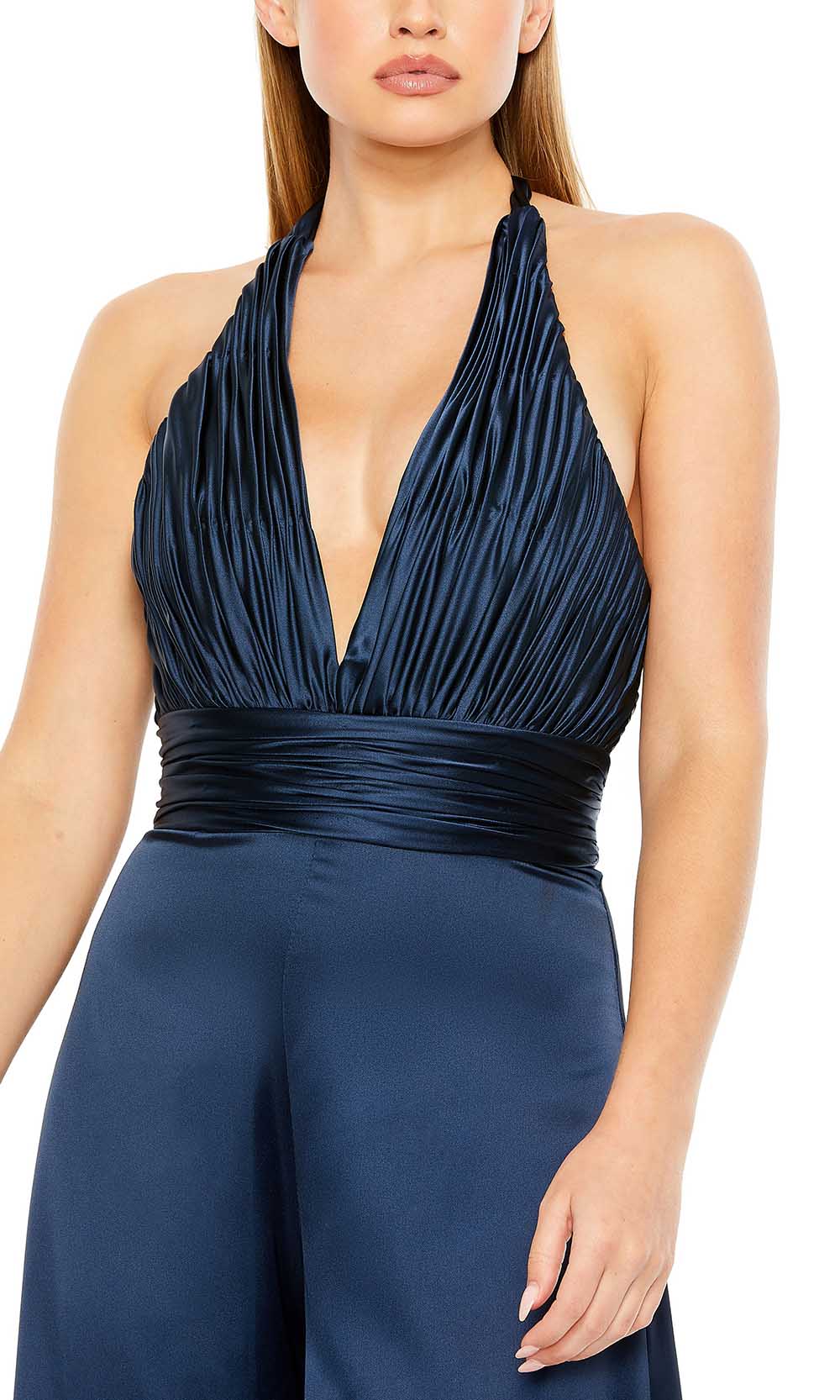 Ieena Duggal 49810 - Halter Jumpsuit