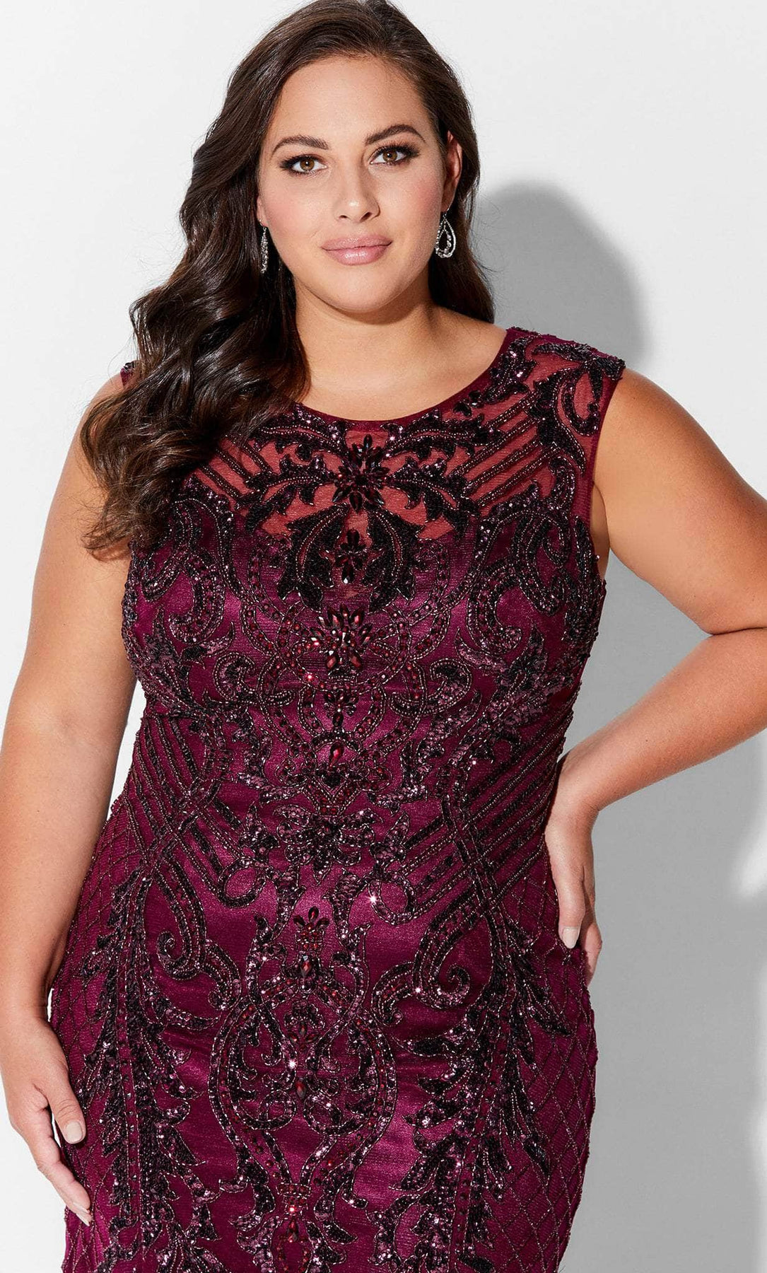 Ivonne D 116D31W - Sleeveless Dress