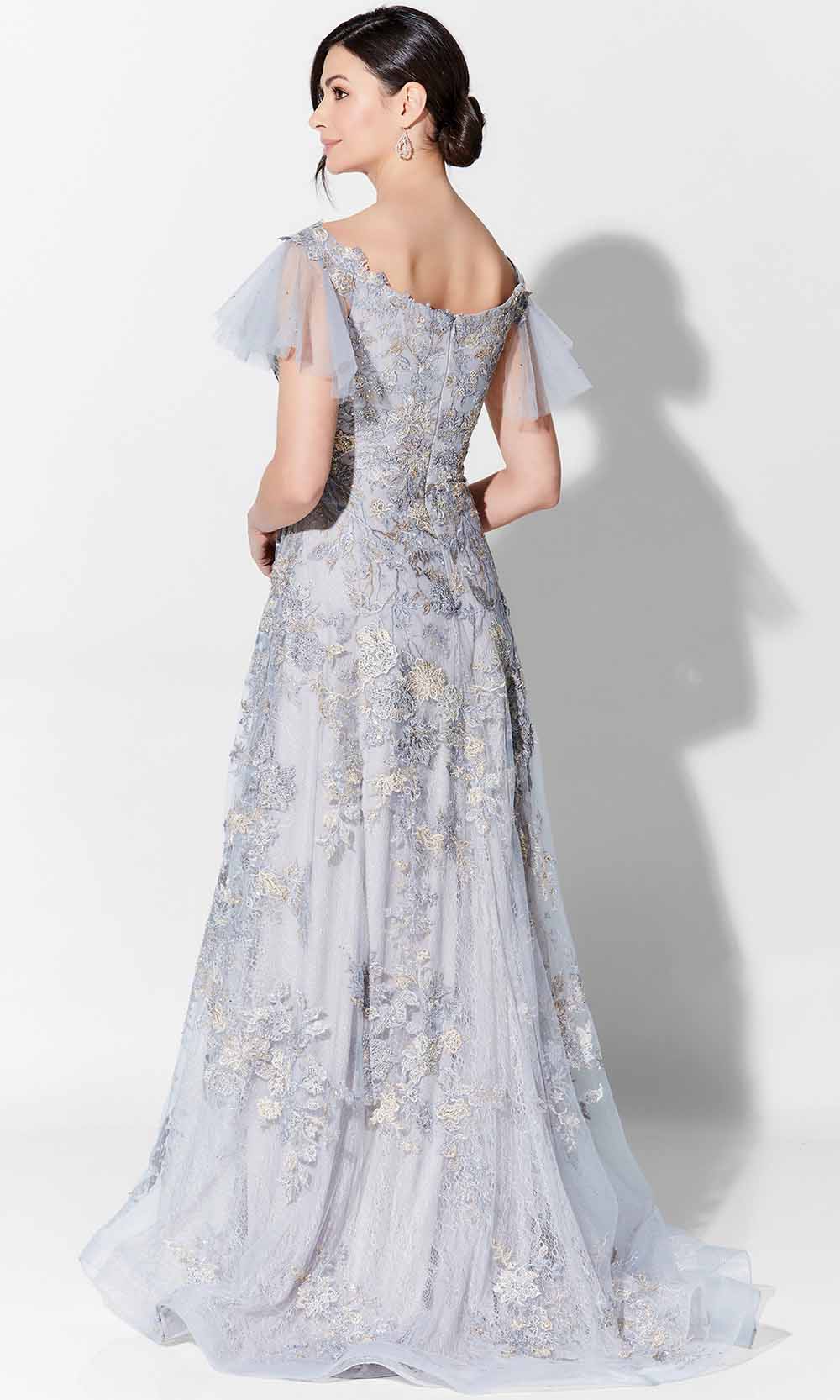 Ivonne D 122D63 - Fine Embroidered A Line Gown Mother of the Bride Dresses