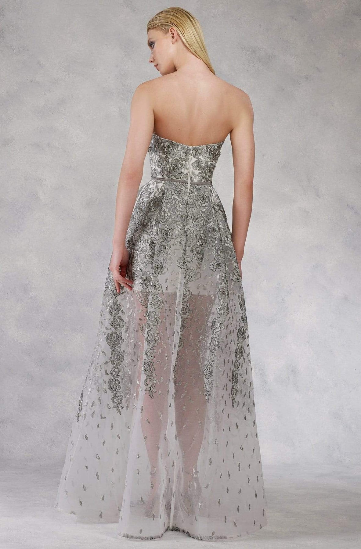 Janique - 17045 Embroidered Sweetheart A-line Dress Special Occasion Dress