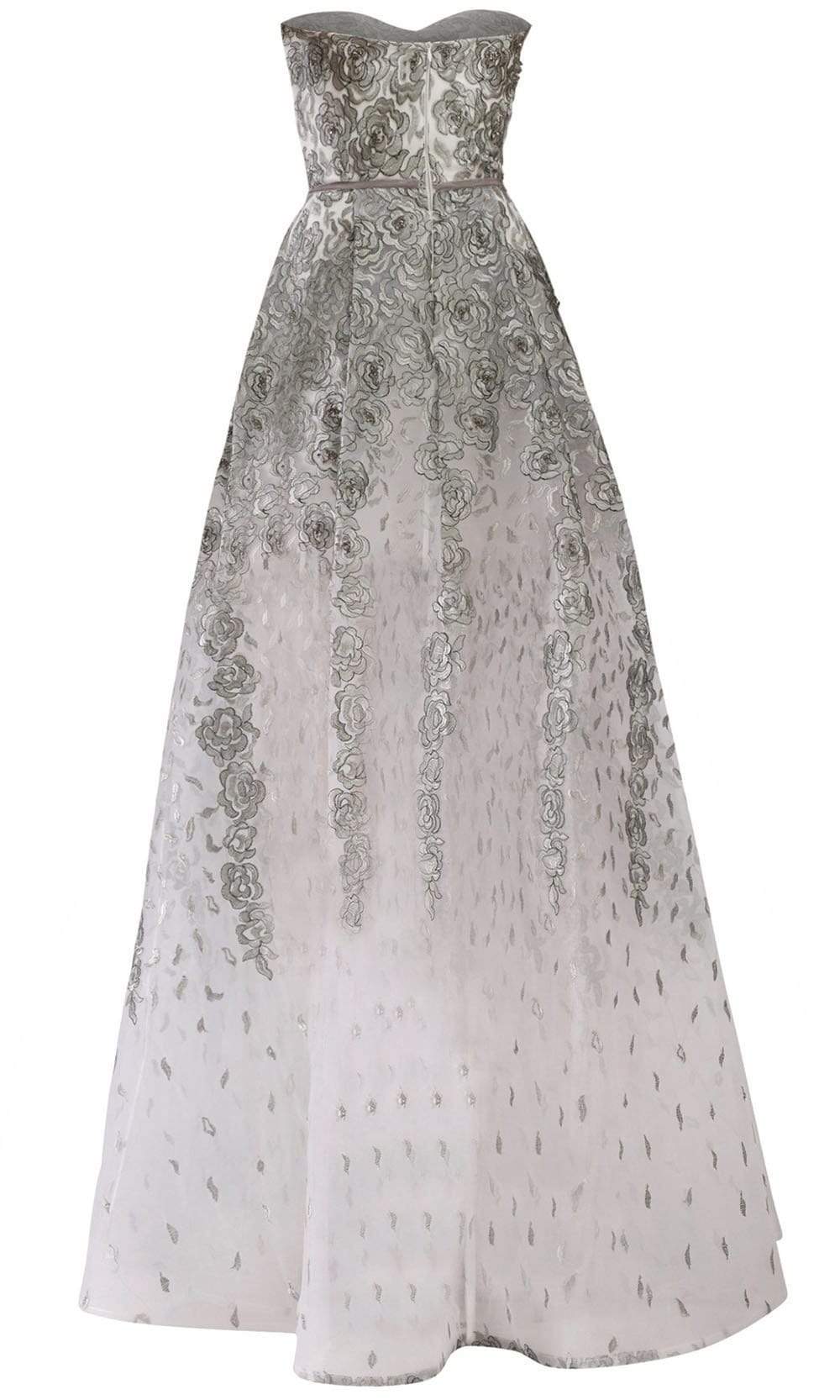 Janique - 17045 Embroidered Sweetheart A-line Dress Special Occasion Dress