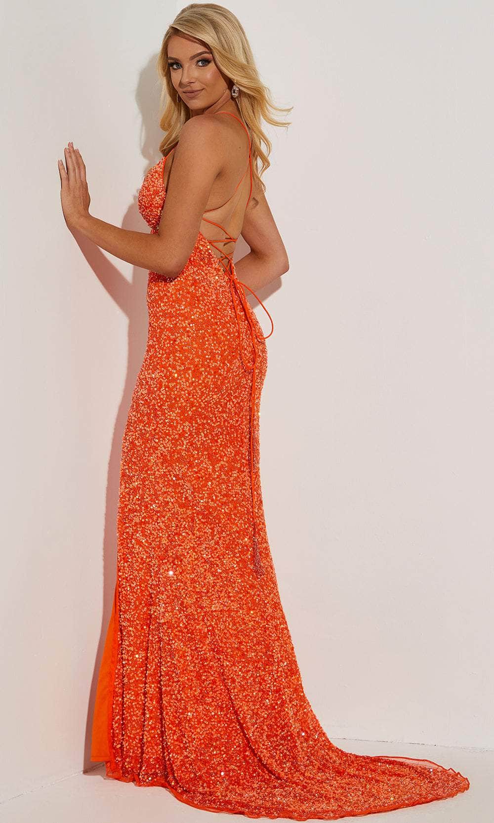 Jasz Couture 7423 - Sleeveless Lace-Up Back Dress Special Occasion Dress