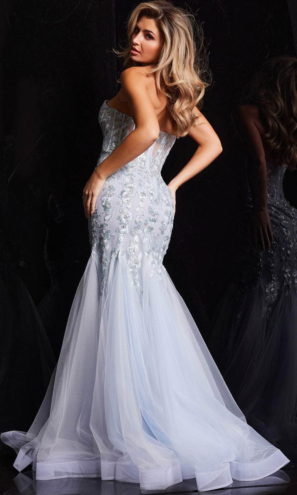 Jovani 22924 - Laced Sweetheart Mermaid Prom Gown Special Occasion Dresses