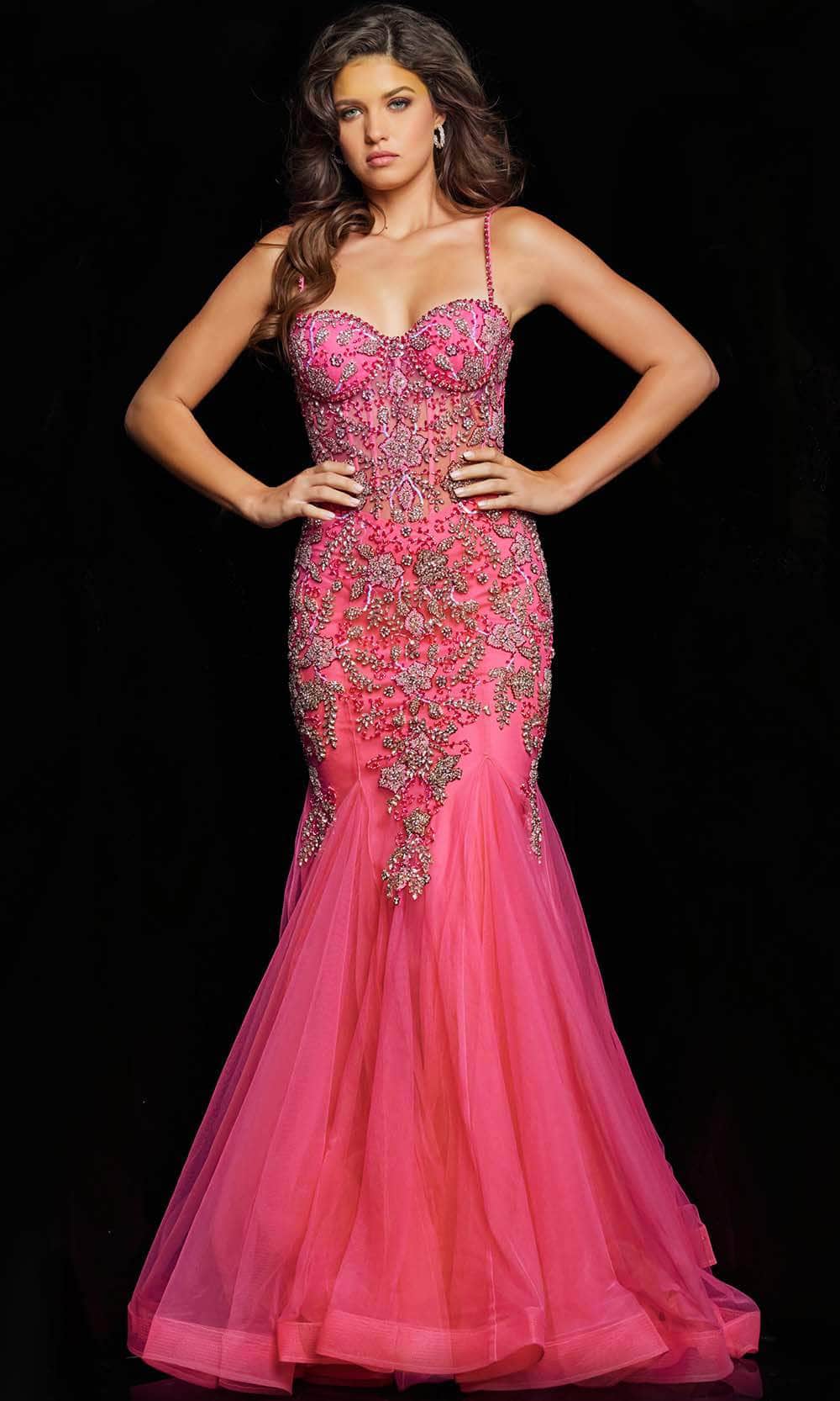 Jovani 23125 - Beaded Sweetheart Prom Dress Special Occasion Dresses