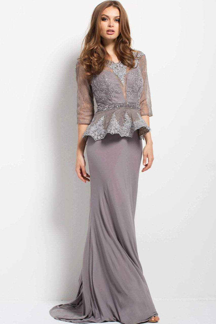 silver sequin peplum dress Sequin Peplum Corset Maxi Dress Silver