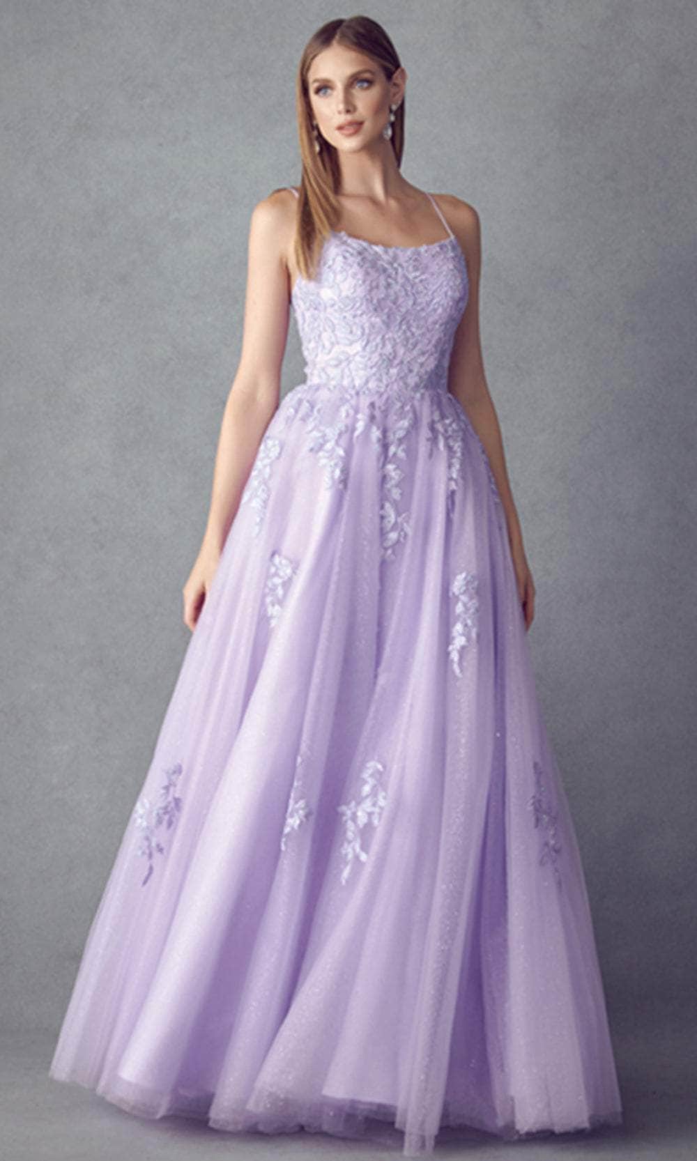 Juliet Dresses 260 - Applique Tulle Prom Dress Special Occasion Dress XS / Lilac