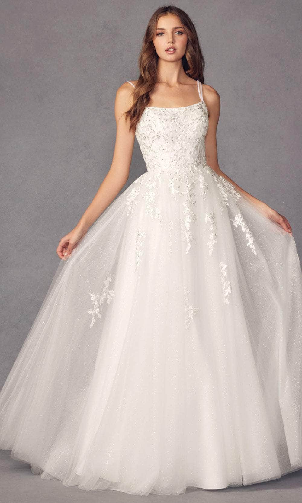 Juliet Dresses 260 - Applique Tulle Prom Dress Special Occasion Dress XS / Off White