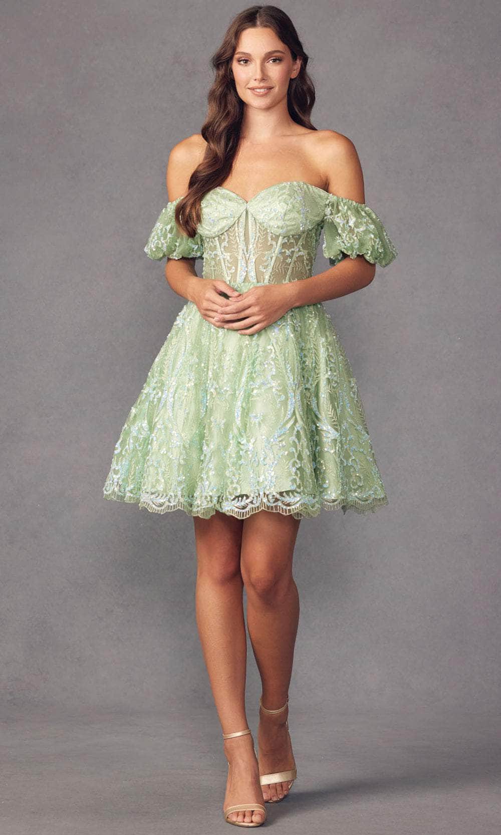 Juliet 891 Prom Dress - Sage Green | NewYorkDress Juliet 891 Prom Dress - Sage Green | NewYorkDress