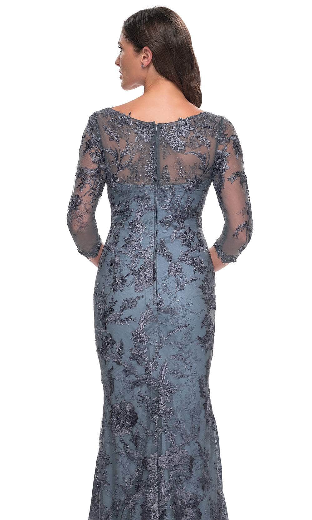 La Femme 30130 - Floral Sheath Formal Dress Evening Dresses