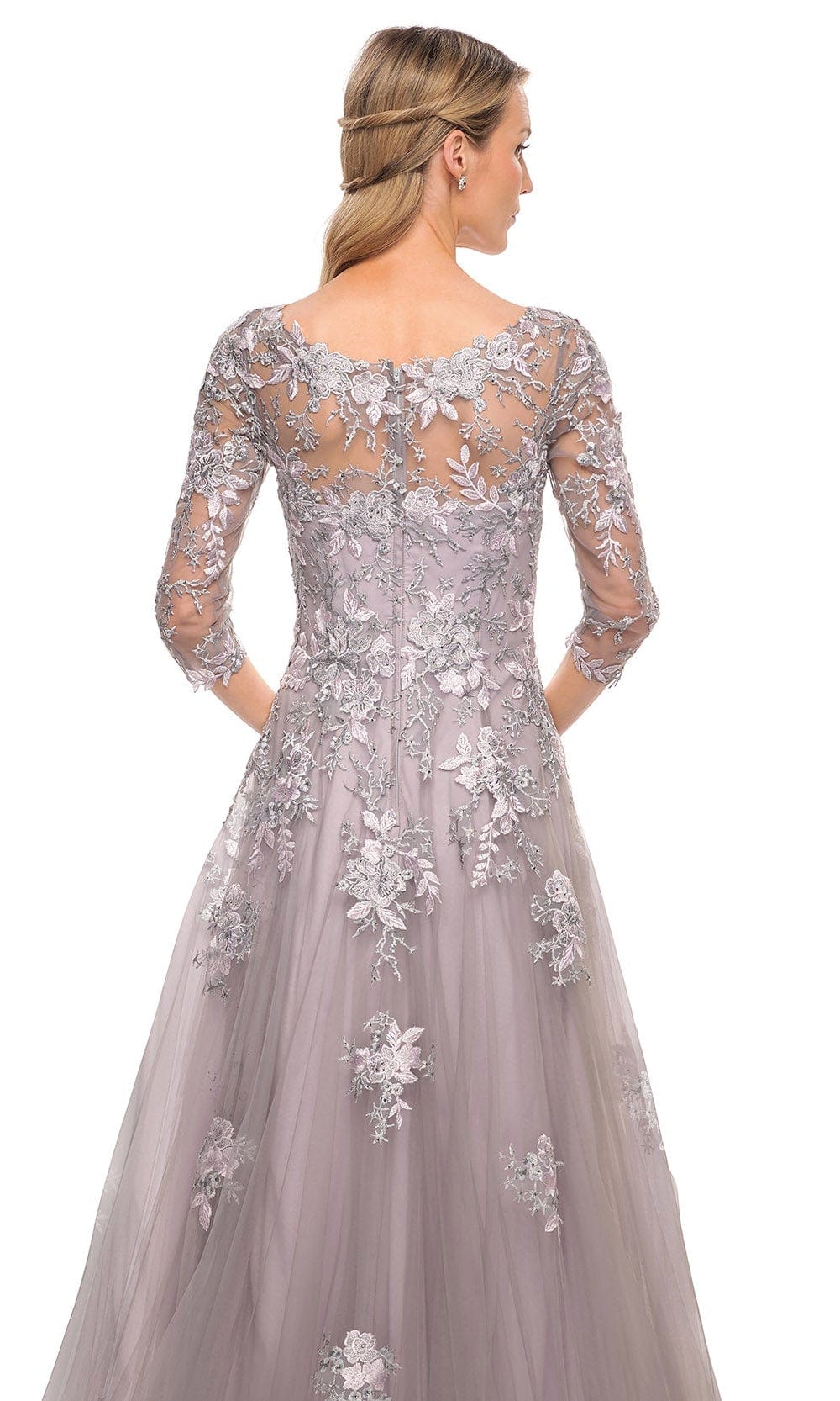 La Femme 30229 - Embroidered A-Line Dress Mother of the Bride Dresses