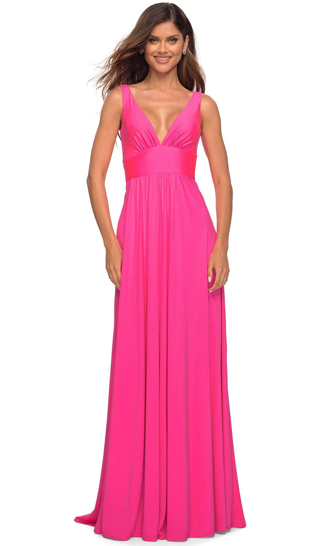 La Femme 30669 - V-Back Gown