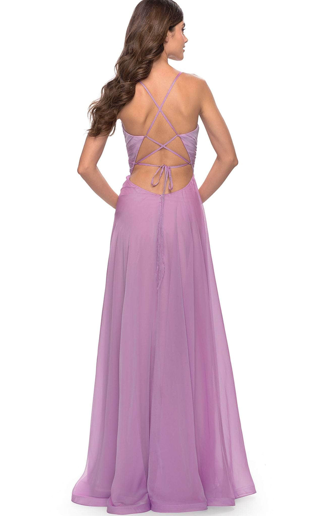 La Femme 30840 - Ruched Dress