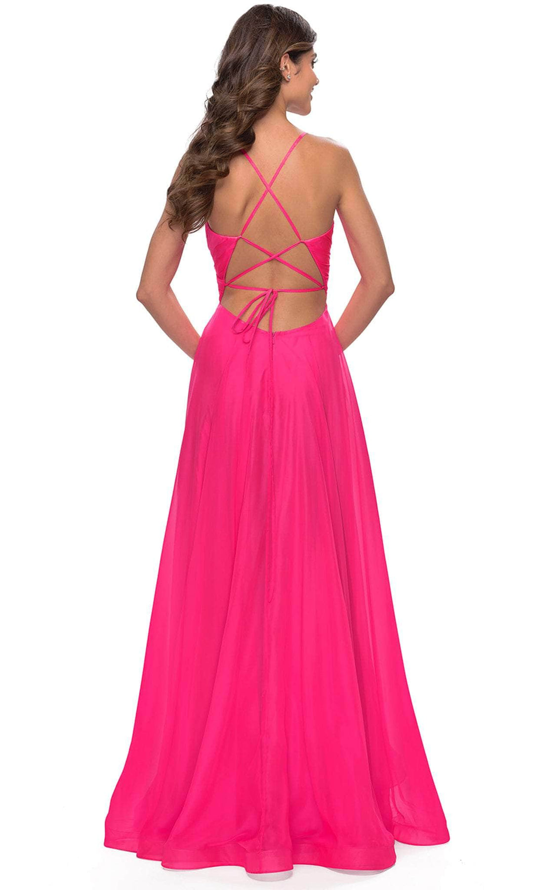 La Femme 30840 - Ruched Dress