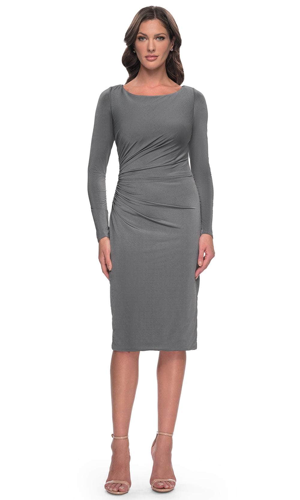 La Femme 31015 - Ruched Waist Dress Cocktail Dresses