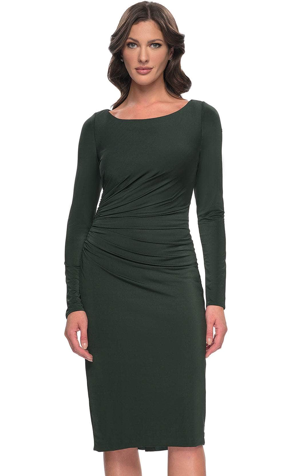 La Femme 31015 - Ruched Waist Dress Cocktail Dresses