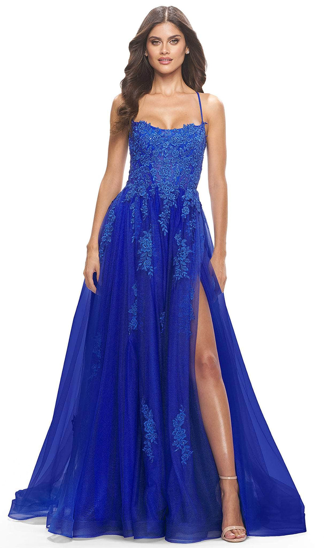 La Femme 31135 - Applique Dress