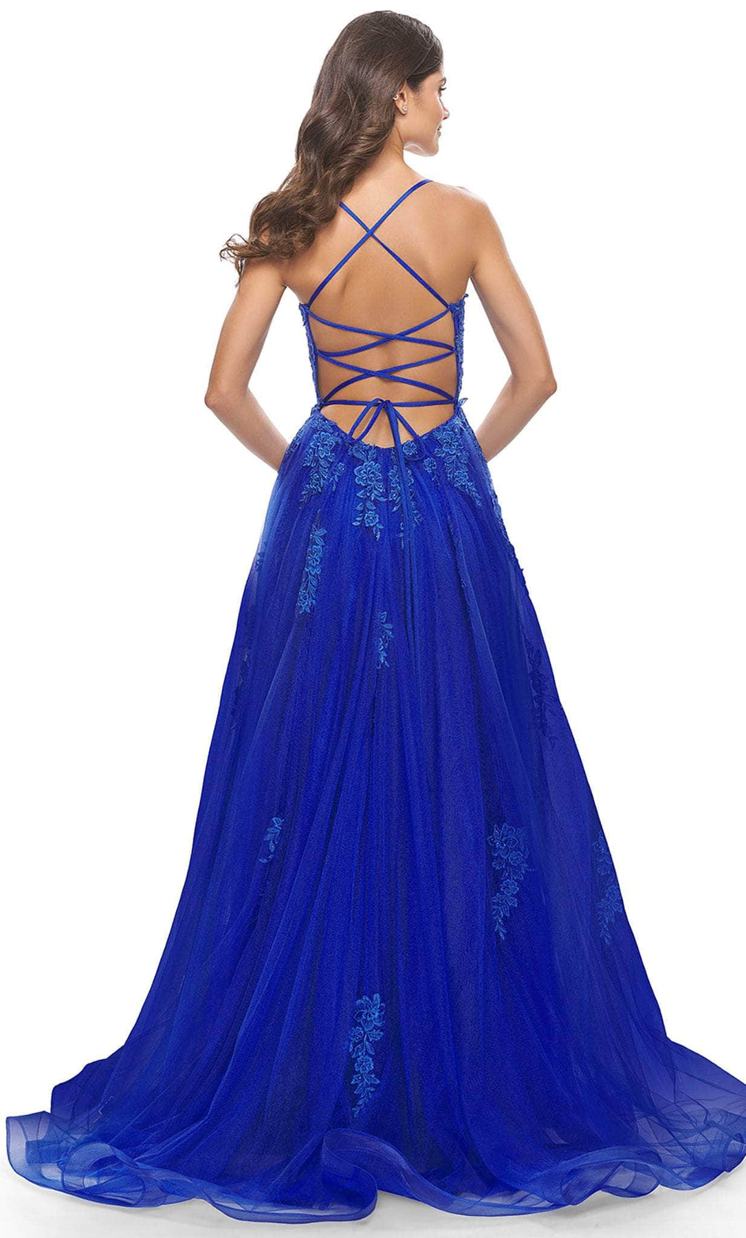 La Femme 31135 - Applique Dress