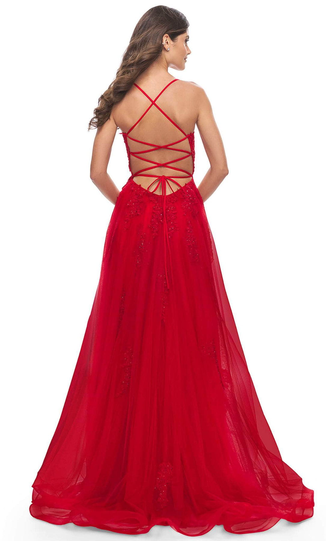 La Femme 31135 - Applique Dress