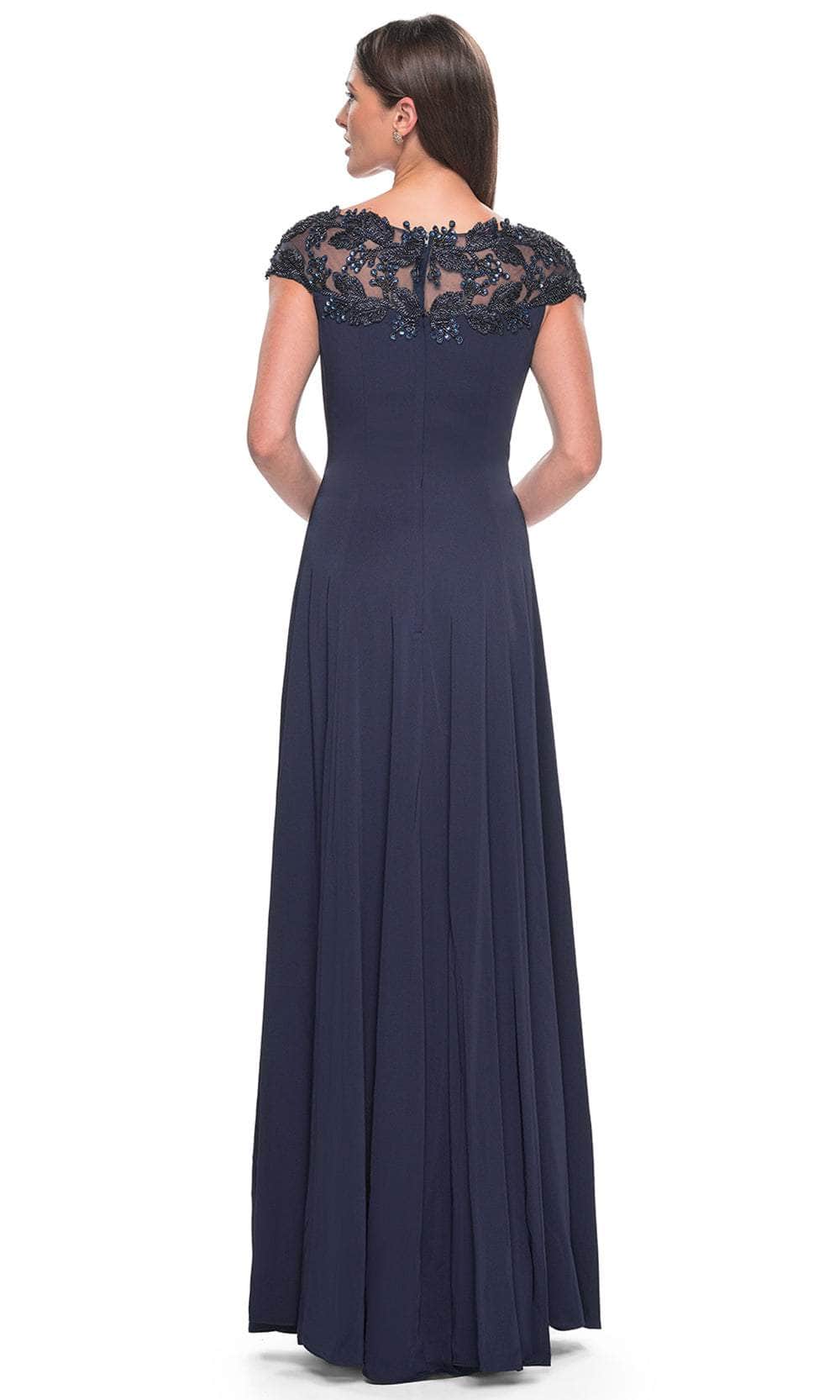 La Femme 31195 - Illusion Bateau Evening Dress Evening Dresses
