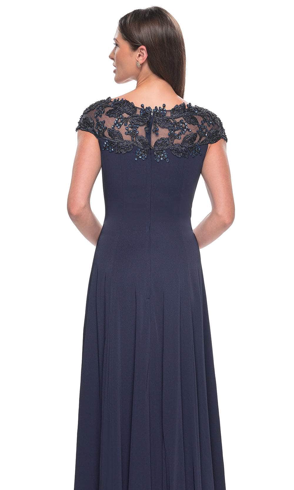 La Femme 31195 - Illusion Bateau Evening Dress Evening Dresses