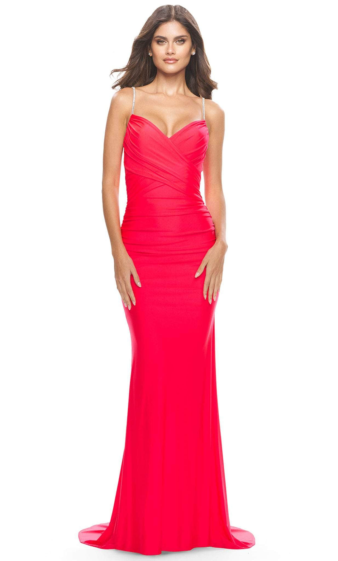 La Femme 31222 - Ruched Dress