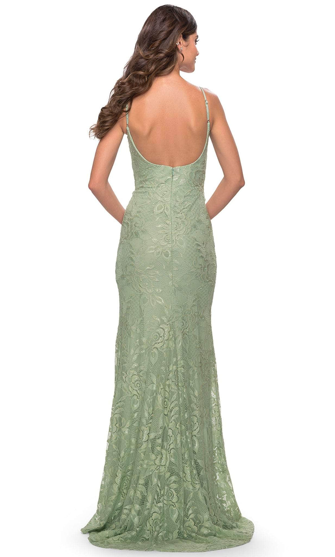 La Femme 31259 - Beaded Lace Dress