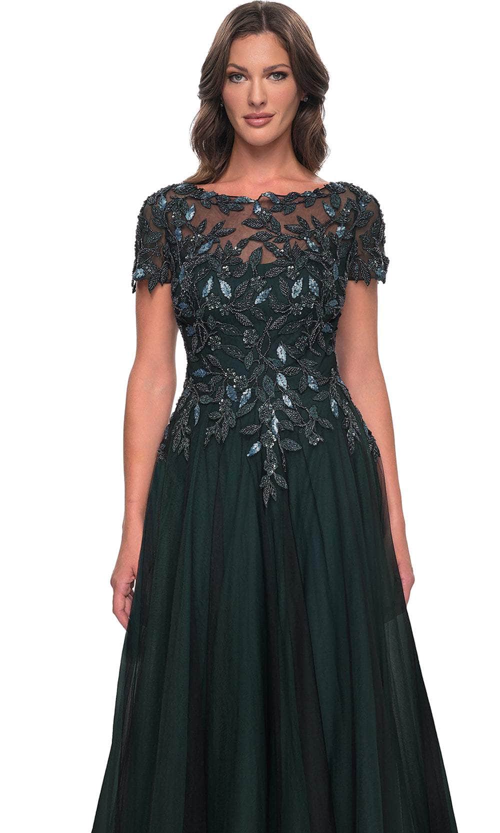 La Femme 31267 - Embellished Floral Formal Dress Evening Dresses