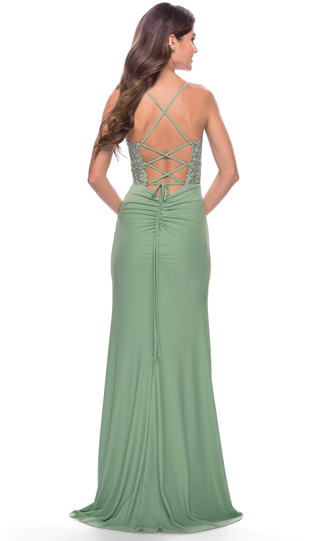La Femme 31440 - Minimalist Long Gown
