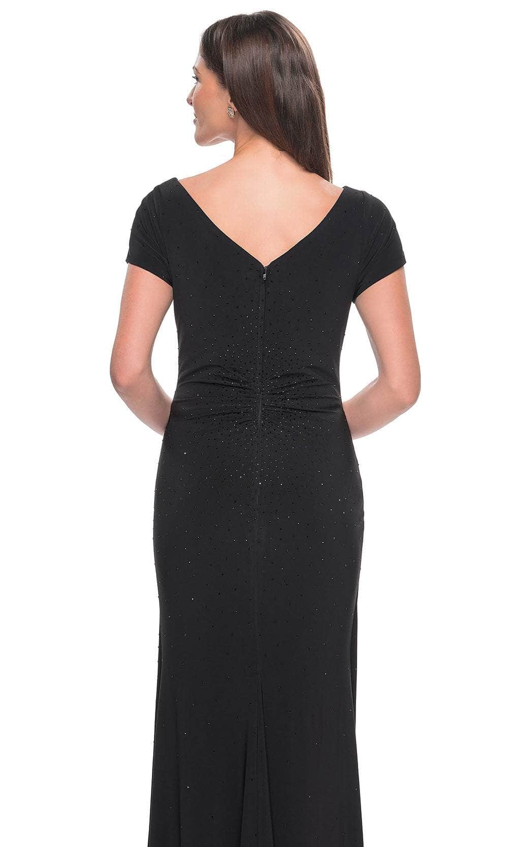 La Femme 31773 - Rhinestone Sheath Formal Dress Evening Dresses