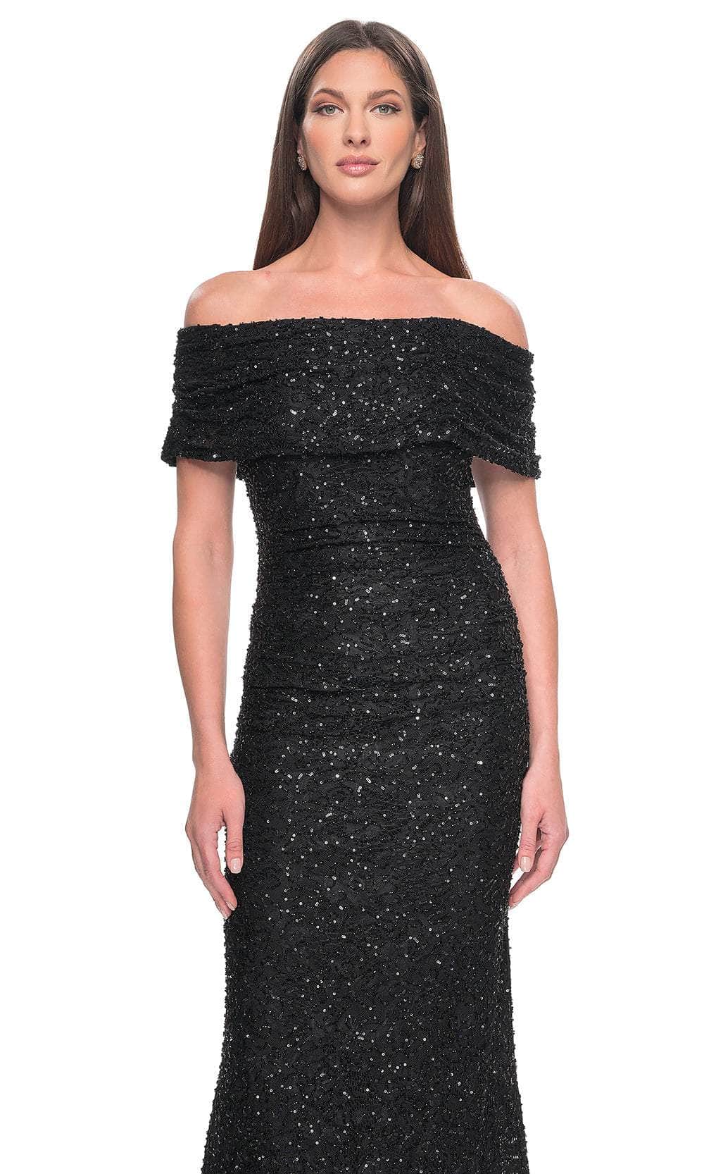 La Femme 31778 - Lace Sheath Evening Dress Evening Dresses