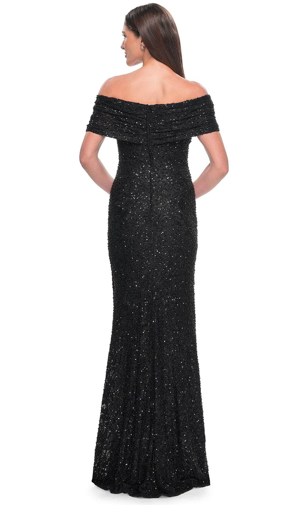 La Femme 31778 - Lace Sheath Evening Dress Evening Dresses