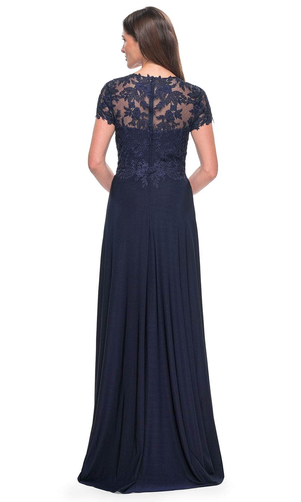 La Femme 31906 - Fitted A-Line Formal Dress Mother of the Bride Dresses