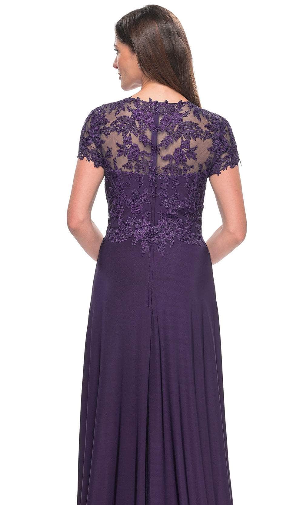 La Femme 31906 - Fitted A-Line Formal Dress Mother of the Bride Dresses