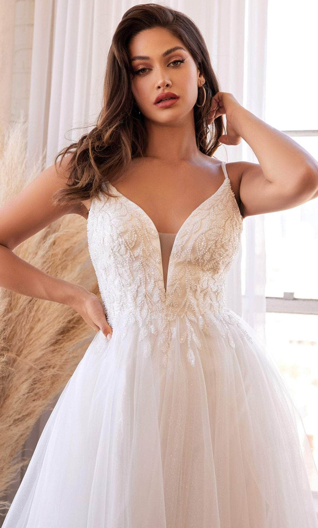 Ladivine CD0154W - A-line Bridal Gown