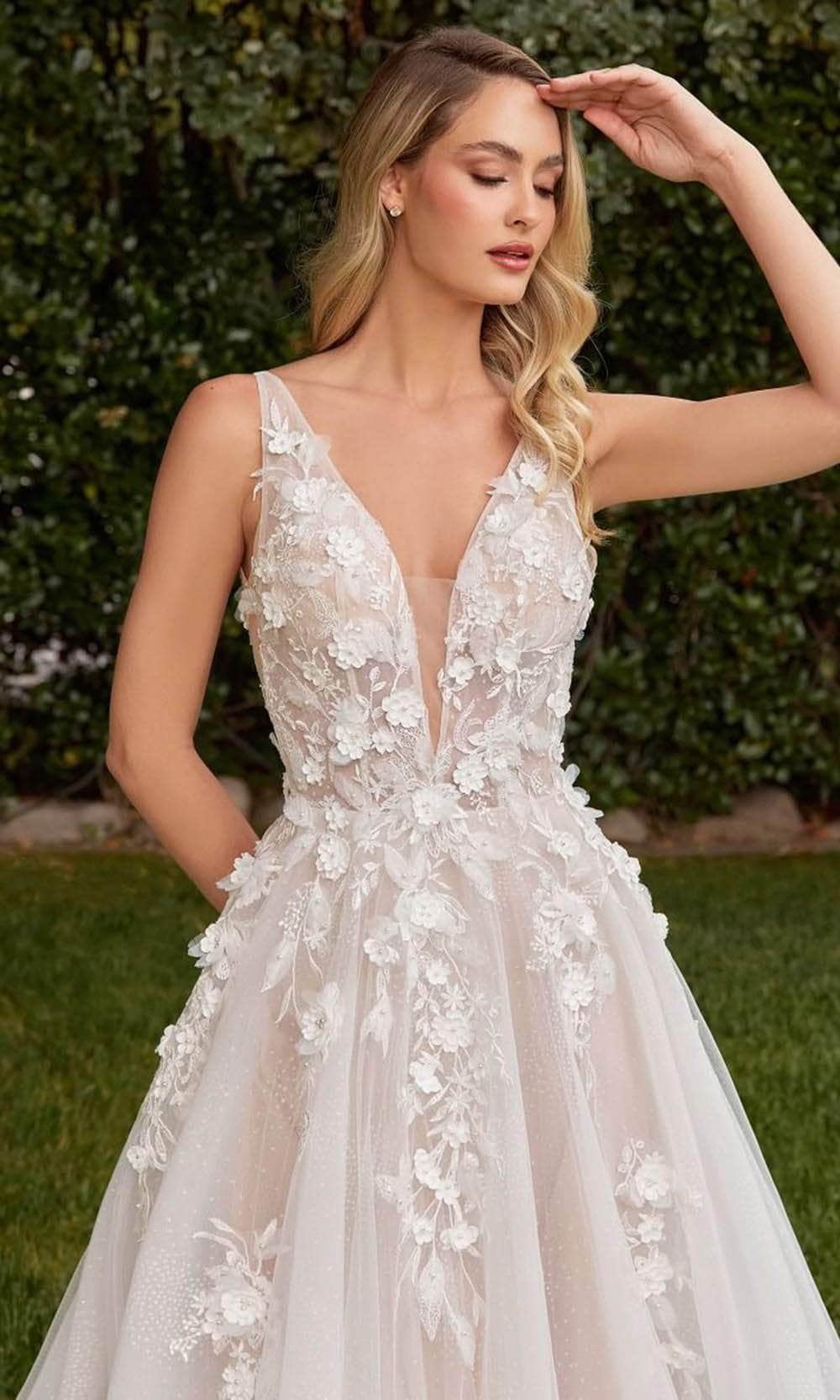 Ladivine CDS436W - A-line Bridal Gown