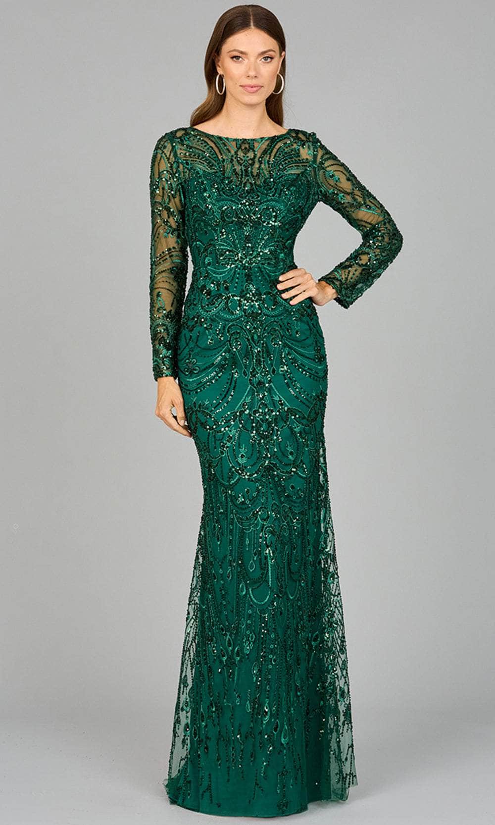 Lara Dresses 29050 - Lace Long Sleeve Evening Dress Special Occasion Dresses