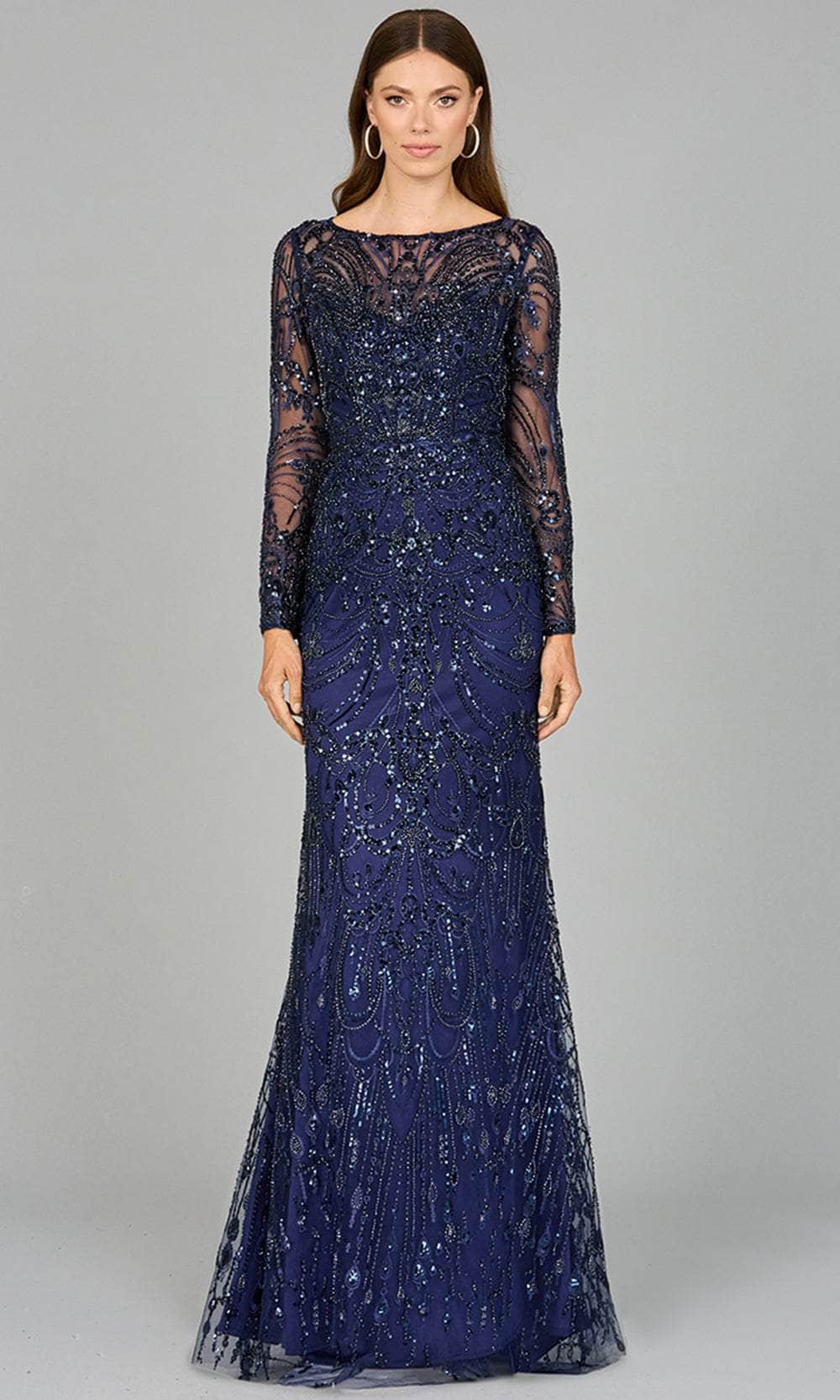 Lara Dresses 29050 - Lace Long Sleeve Evening Dress Special Occasion Dresses