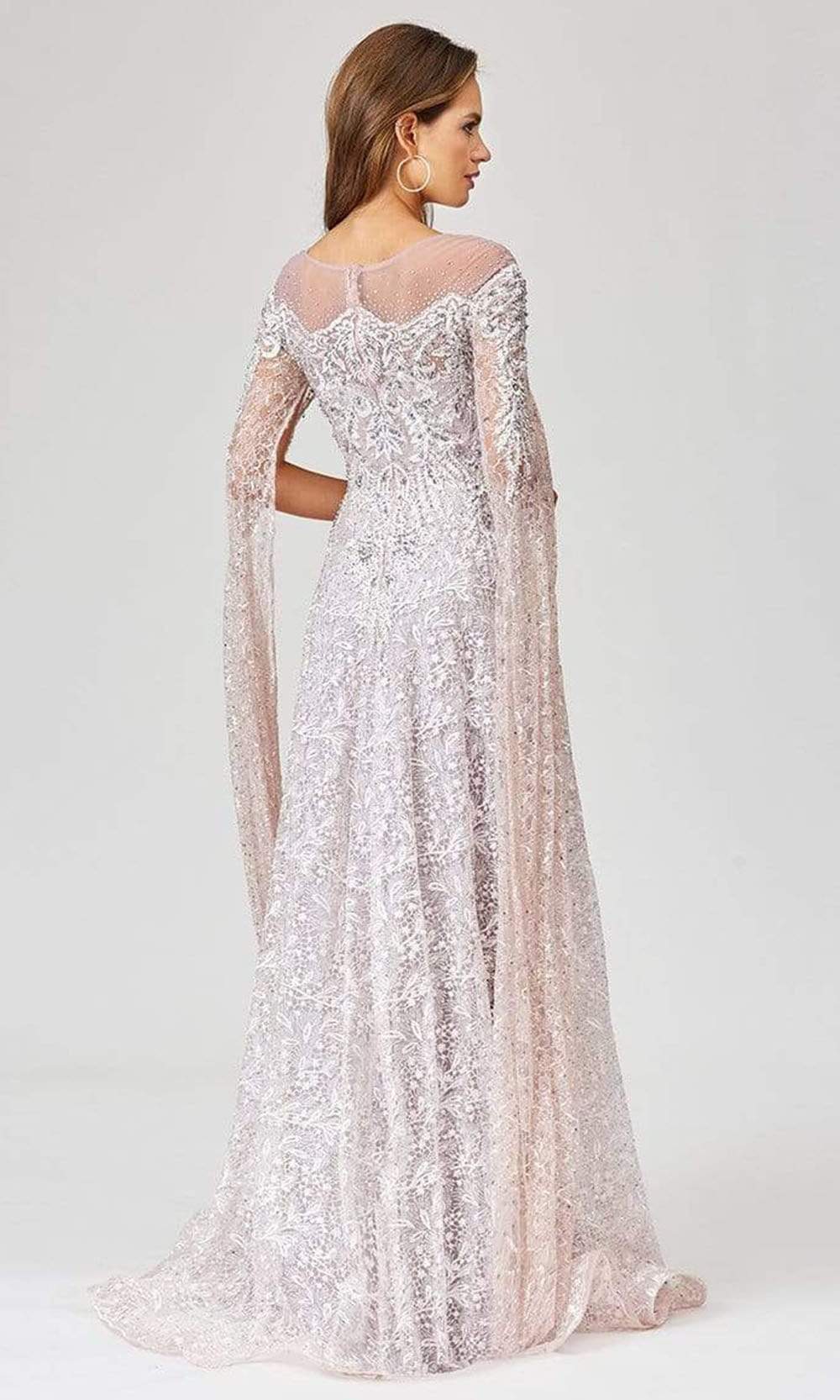 Lara Dresses - 29454 Embellished Long Sleeve A-Line Gown Mother of the Bride Dresses