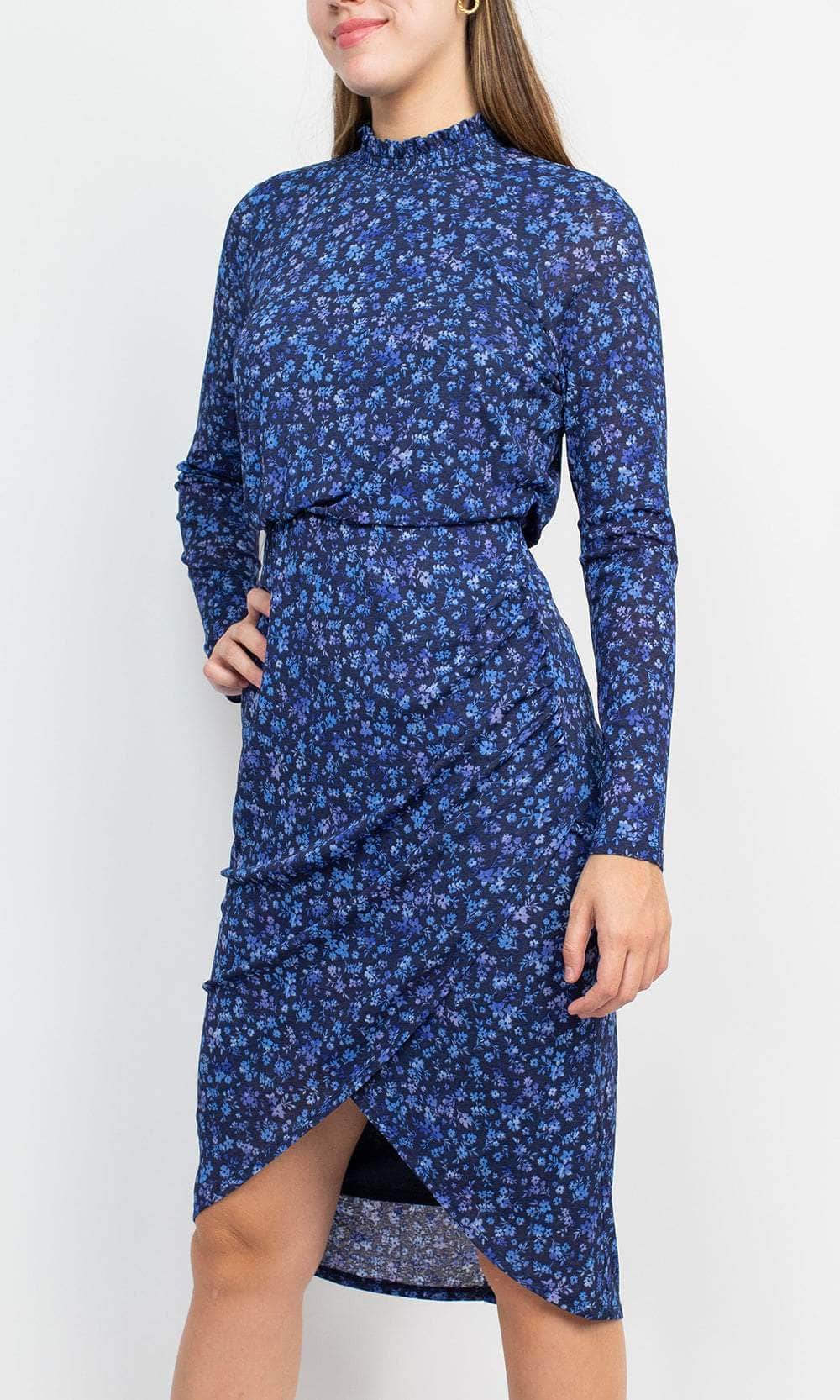 Laundry HU05D50 - Long Sleeve Printed Formal Dress Cocktail Dresses
