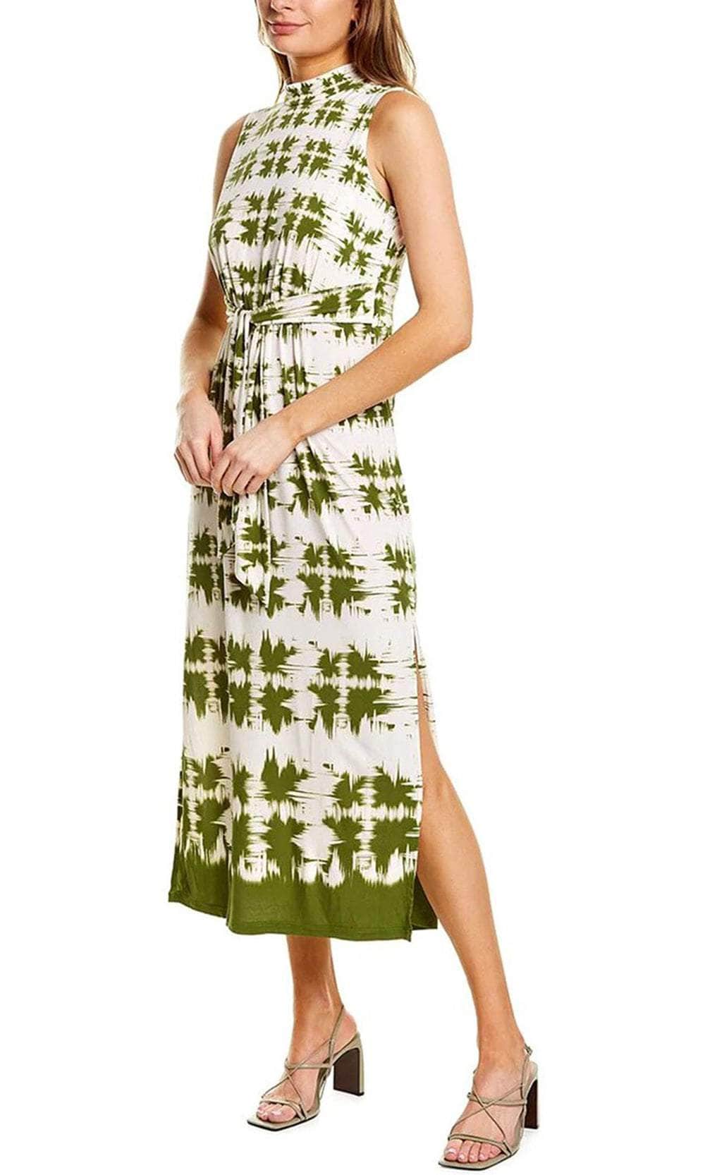 London Times T5694M - Printed Sleeveless Long Dress London Times T5694M - Printed Sleeveless Long Dress