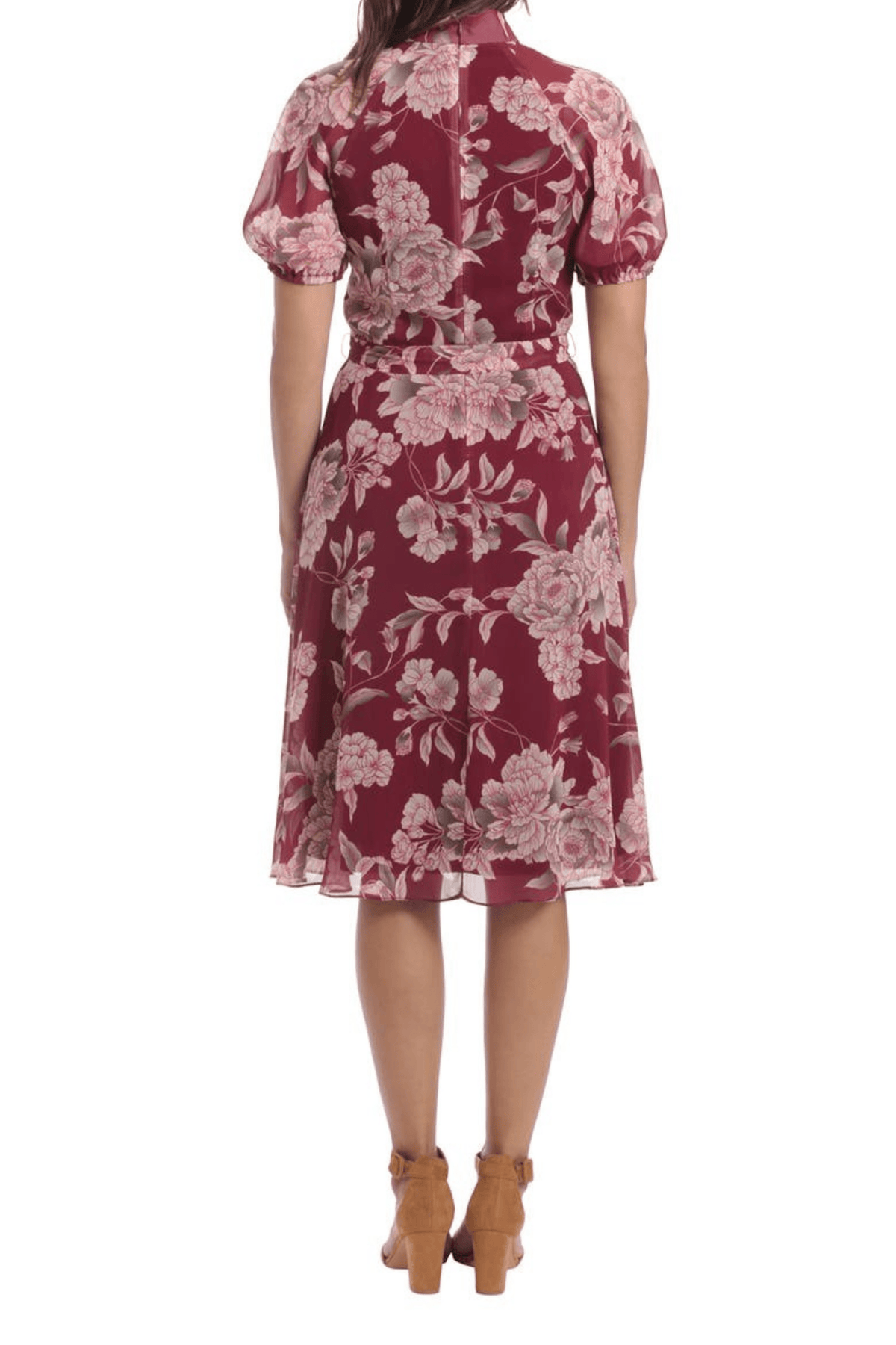 London Times T6521M - High Neck A-Line Casual Dress Special Occasion Dresses