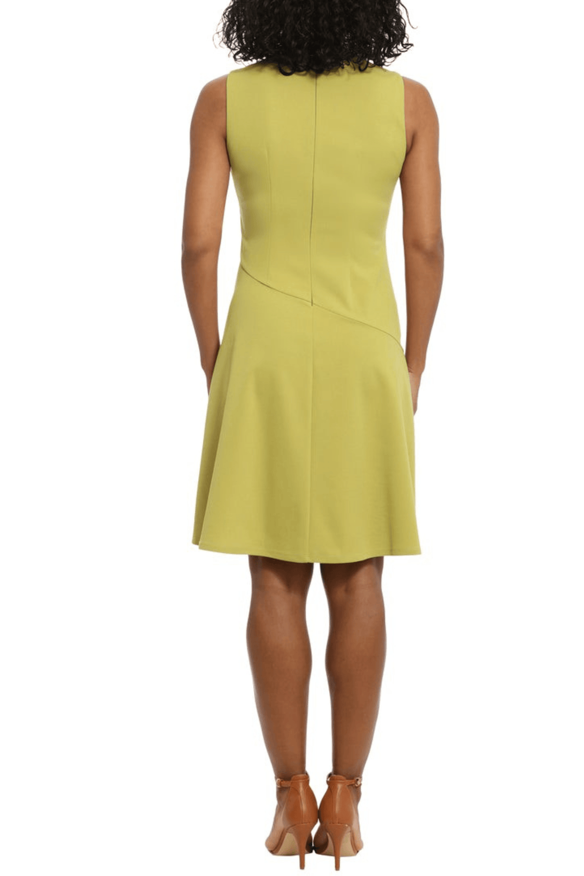 London Times T6949M - Asymmetrical Detail Dress Special Occasion Dresses