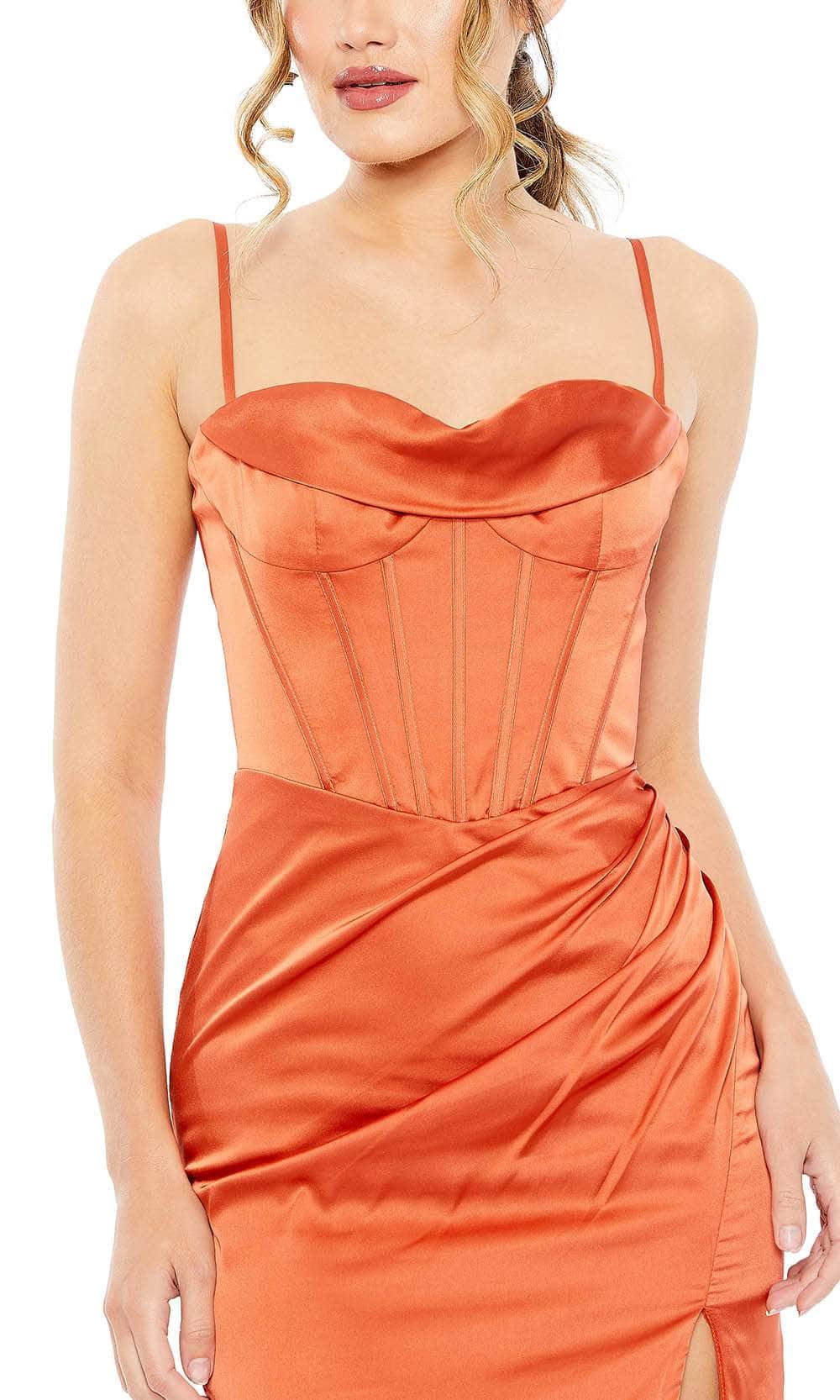 Mac Duggal 11562 - Bustier Sheath Prom Gown Special Occasion Dress