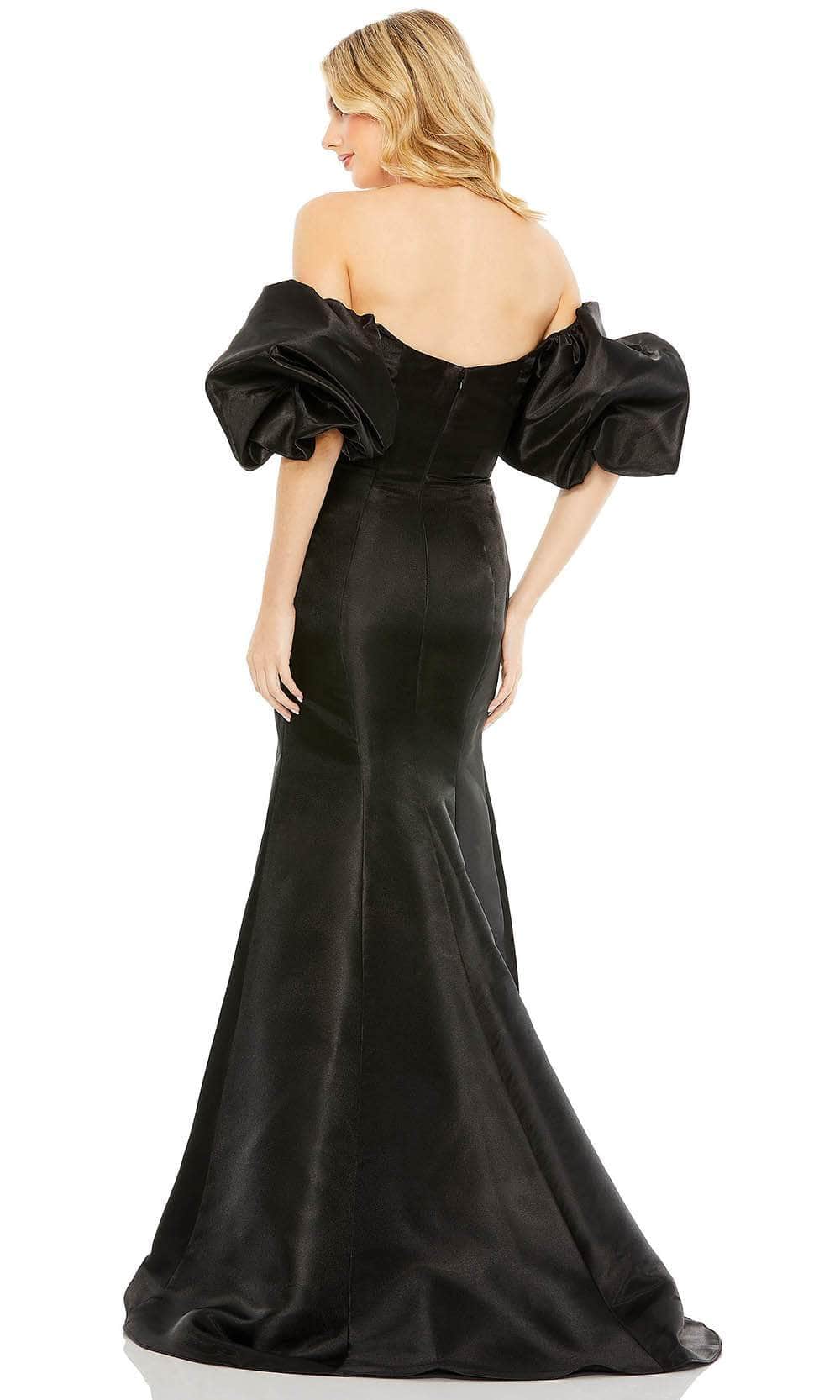 Mac Duggal 50677 - Puff Satin Prom Gown Special Occasion Dress