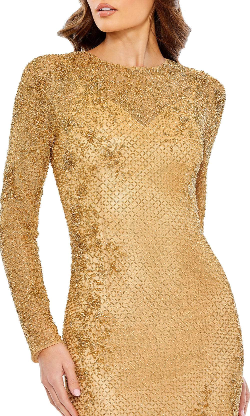 Mac Duggal 5504 - Illusion Jewel Evening Gown Evening Dresses