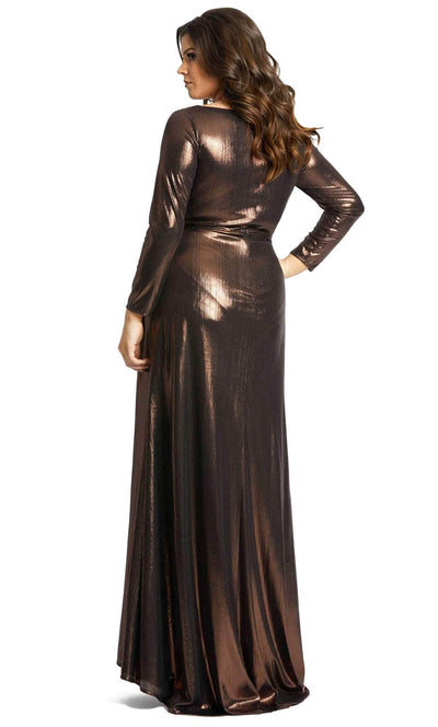 Mac Duggal 67434 - Metallic Formal Evening Gown Evening Dresses
