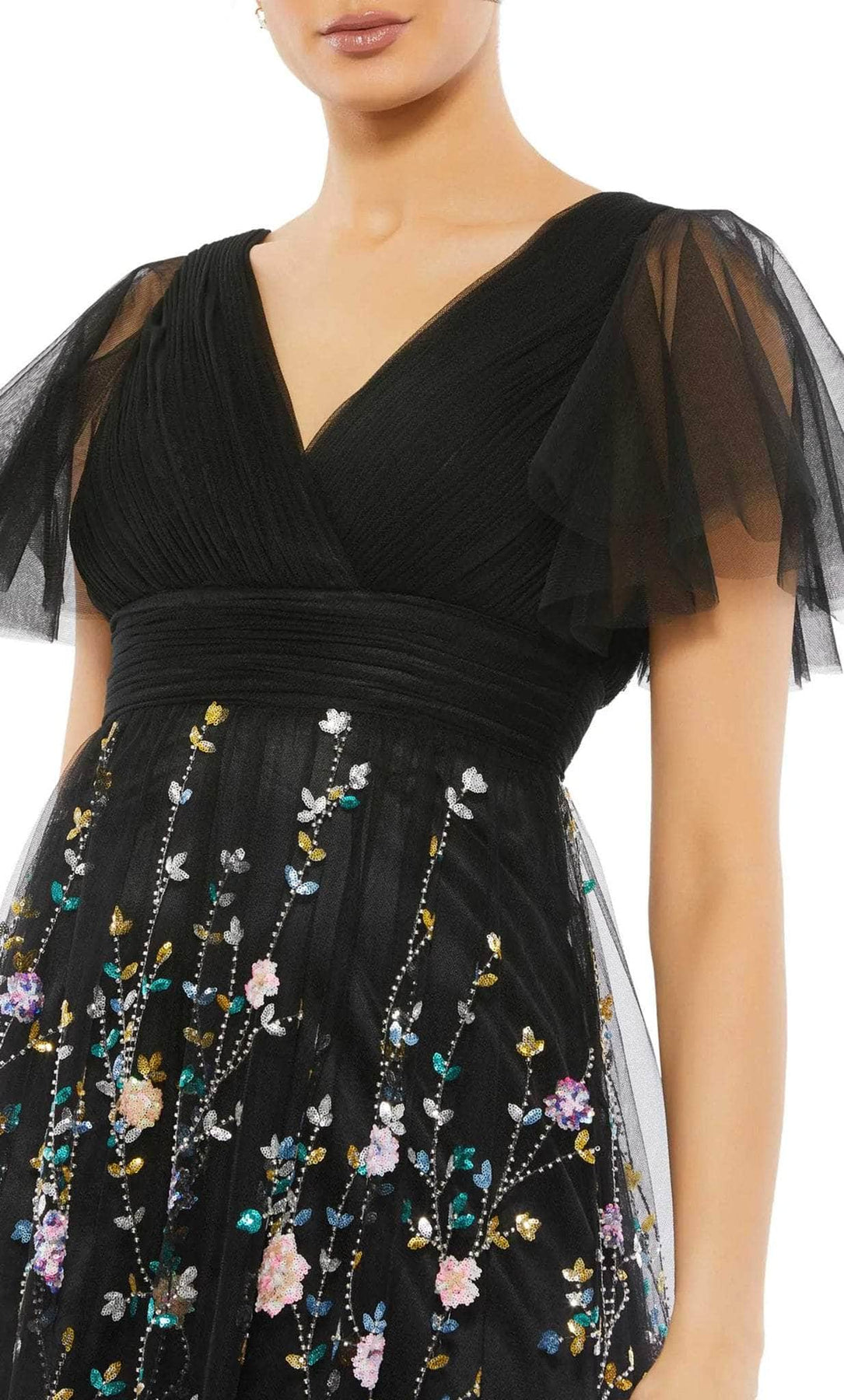 Mac Duggal 67889 - Short Sleeve Dress
