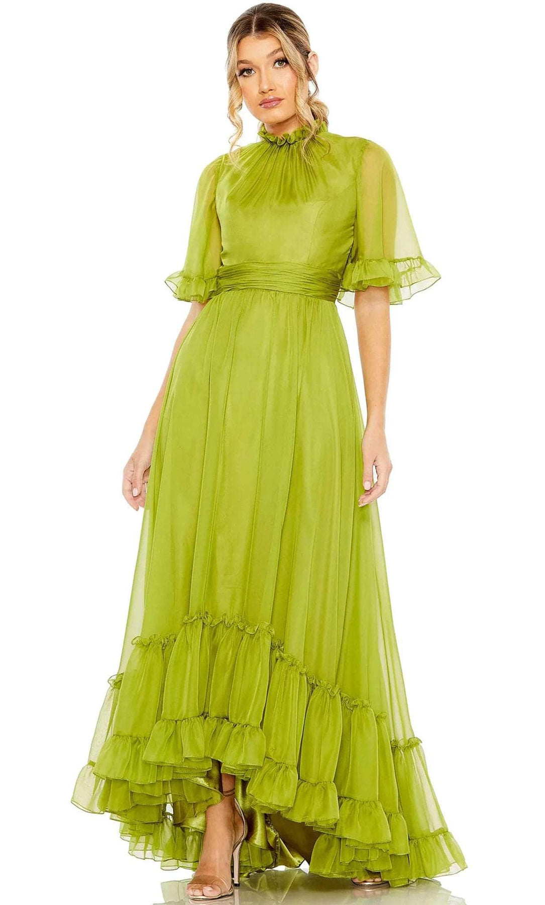 Mac Duggal 68229 - Flutter Sleeve Dress