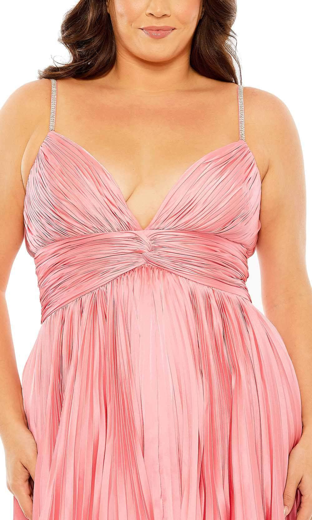 Mac Duggal 77007 - High Low Pleated Formal Dress Special Occasion Dress