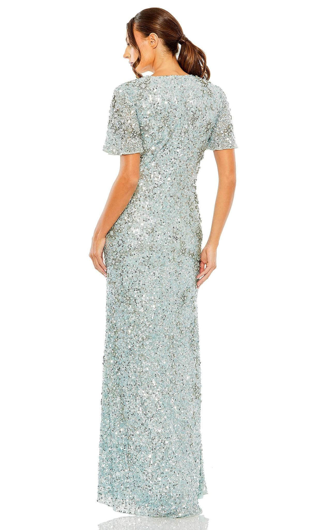 Mac Duggal 93932 - Full Length Embellished Formal Gown Mother of the Bride Dresses
